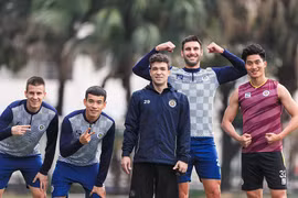 Nhiều cầu thủ khỏi Covid-19, Hà Nội FC sẵn sàng ra mắt V-League 2022