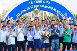 Hoài Đức vô địch giải bóng đá toàn thành phố Hà Nội