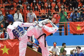 Nữ võ sỹ lập công, tuyển taekwondo vượt xa chỉ tiêu SEA Games 31