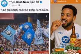 CLB Nam Định miễn vé, cổ động viên "làm nóng" cuộc tiếp đón Thanh Hóa