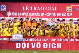 8 đội tranh chức vô địch bóng đá nữ quốc gia 2023