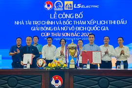 Thái Sơn Bắc 15 năm liên tiếp tài trợ giải bóng đá nữ vô địch quốc gia