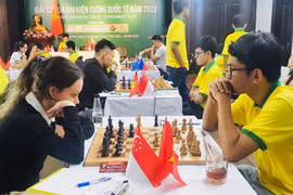 Kỳ thủ 10 quốc gia tranh tài giải cờ vua quốc tế Hà Nội năm 2023