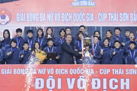 Đội nữ TP.HCM lần thứ 12 vô địch quốc gia