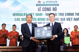 Herbalife Việt Nam tài trợ chính cho các đội tuyển bóng đá quốc gia