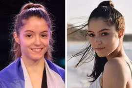 [ẢNH] Nữ võ sỹ tuổi teen gây sốt ở thảm đấu Olympic Tokyo