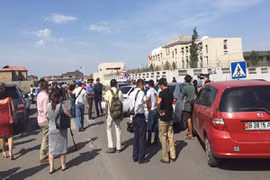 Xe bom lao vào Đại sứ quán Trung Quốc ở Kyrgyzstan