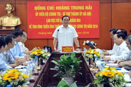 Bí thư Thành ủy Hà Nội: Xử lý nghiêm, không để tái diễn vi phạm trật tự xây dựng
