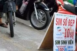 Dịch vụ sim điện thoại sinh viên: Ham rẻ dễ vớ hàng rởm