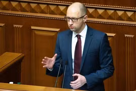 Quốc hội bác đơn từ chức của Thủ tướng Arseniy Yatsenyuk