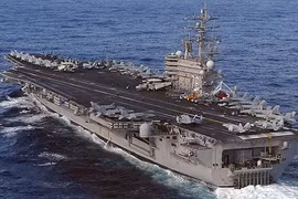 Mỹ triển khai luân phiên tàu sân bay hạt nhân tới Nhật Bản