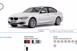 Sáng tạo với BMW 3-Series 2012 theo sở thích