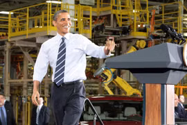 Tổng thống Obama gợi mở chính sách đặc biệt cho công nghiệp xe hơi