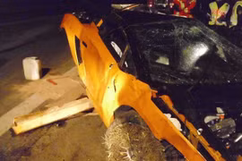 "Siêu bò" Lamborghini gặp nạn thảm khốc, tài xế tử vong 