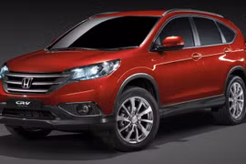 CR-V 2012 phiên bản châu Âu "lộ hàng nóng"