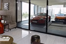Garage ôtô trên không "có một không hai" 