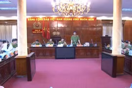 Đoàn kiểm tra số 1, Tổng cục Cảnh sát làm việc với Công an Hà Nội