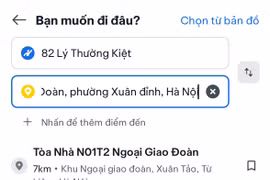 Khách đi xe công nghệ băn khoăn vì không thể đặt xe qua app theo địa chỉ mới