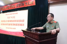 Công an Hà Nội lấy ý kiến tham gia đối với các dự án Luật do Bộ Công an chủ trì, soạn thảo