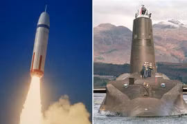 Tên lửa đạn đạo Trident lại thất bại khi phóng từ tàu ngầm hạt nhân Vanguard