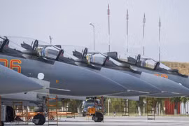 [ẢNH] Tiêm kích Su-30SM giữ an ninh Trung Á trước tình hình hỗn loạn tại Afghanistan