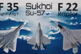 [ẢNH] Chuyên gia Nga khẳng định F-35 và F-22 "không có cửa thắng" khi đối đầu Su-57