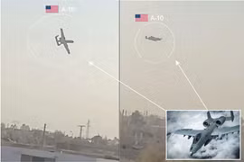 Cường kích A-10 Mỹ bất ngờ tấn công dữ dội Quân đội Syria