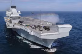 Tàu sân bay HMS Queen Elizabeth trở thành soái hạm Hải quân NATO