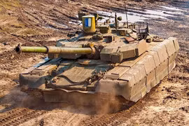 [ẢNH] Báo Mỹ: Xe tăng T-84 Oplot Ukraine vượt trội T-90S Nga