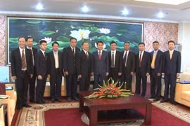 Giám đốc CATP Hà Nội tiếp đoàn Cảnh sát Hoàng gia Thái Lan