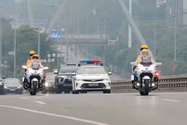 Công an Hà Nội thông báo phân luồng giao thông phục vụ các Đoàn khách quốc tế sang thăm và làm việc tại Việt Nam