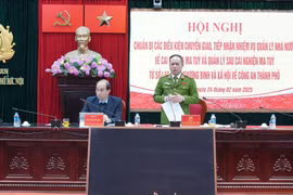 Công an Hà Nội chuẩn bị các điều kiện để chuyển giao, tiếp nhận nhiệm vụ quản lý Nhà nước về cai nghiện ma túy