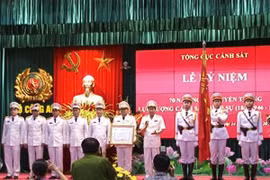 Lễ kỷ niệm 70 Ngày truyền thống của lực lượng CSHS