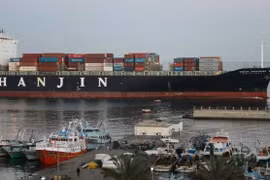 Hãng tàu Hanjin phá sản bỏ lại hơn 4.100 container rỗng ở Việt Nam