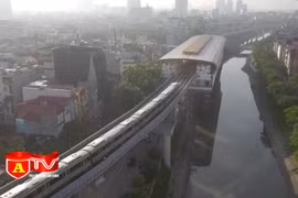 Công suất đường sắt đô thị Cát Linh - Hà Đông đạt ngang 12 tuyến bus