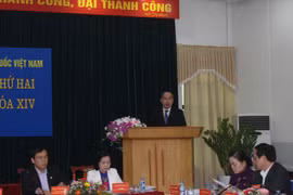 Chính phủ giới thiệu thiếu 1 người ứng cử ĐBQH khóa XIV