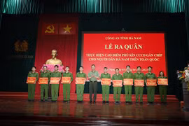 Nhiệm vụ lớn của 11 tổ công tác đặc biệt thuộc Công an tỉnh Hà Nam