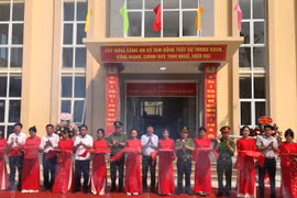 Khánh thành trụ sở Công an 2 xã Thạch Đà, Tam Đồng huyện Mê Linh
