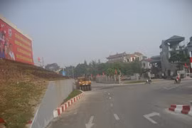 Thông xe tuyến đường huyết mạch 1,7km từ đê sông Hồng ra quốc lộ 5