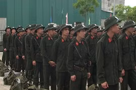 Lễ giao nhận 500 chiến sĩ nghĩa vụ CAND đợt 2 năm 2011