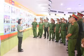 Hoạt động ý nghĩa của Công an quận Hà Đông trong dịp Quốc khánh
