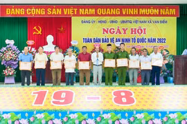 Vững vàng thế trận an ninh ở Vạn Điểm