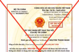 Bộ Tài chính liên tục bị giả mạo để lừa đảo