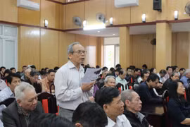 Cử tri kiến nghị tách phường Vĩnh Tuy, gỡ vướng mắc Công viên Tuổi trẻ