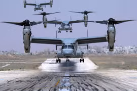 Okinawa ra nghị quyết phản đối Mỹ triển khai máy bay MV-22 Osprey