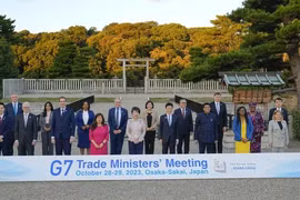 G7 thông qua tuyên bố chung phản đối ‘ép buộc kinh tế’