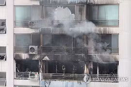 Seoul: Hỏa hoạn chung cư khiến 2 mẹ con tử vong