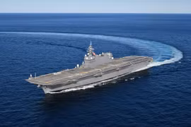 Nhật Bản hoán cải khu trục hạm Kaga thành 'tàu sân bay' cho F-35B