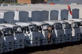 Ukraine đã chính thức công nhận hàng hóa viện trợ nhân đạo của Nga
