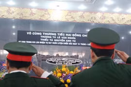 Xúc động đưa tiễn 2 phi công hy sinh trên tiêm kích Su-22